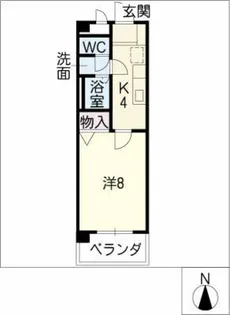 グランパフィオ【4階】の間取り