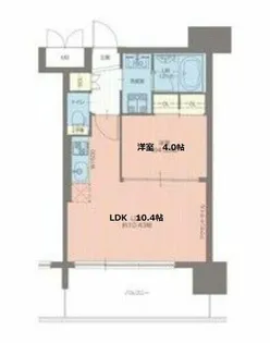 プレジオ都島北通【3階】の間取り