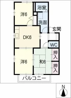 ステラI【1階】の間取り