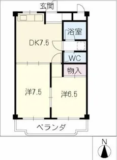 ブランメゾンコジマ【3階】の間取り