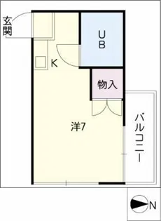 メモアール悠悠【1階】の間取り