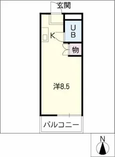 メモアール悠悠【2階】の間取り