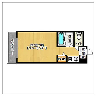 ロマネスクフィオレ香椎II【2階】の間取り