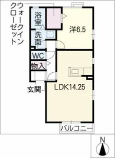 レクエルド【1階】の間取り