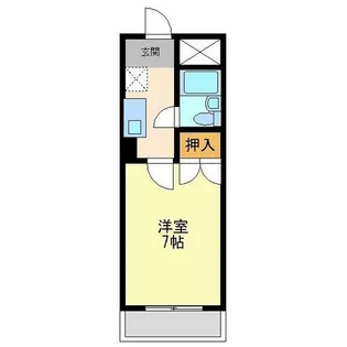 エクセレントコート【3階】の間取り