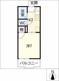 ファミールSA【2階】の間取り