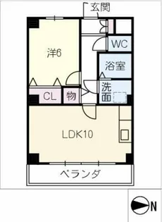 CREAM【1階】の間取り