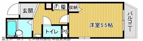 ウィル阿倍野【301号室】の間取り
