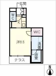 フォリオ【1階】の間取り