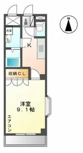 コンフォースハイム【2階】の間取り