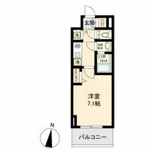 M-Luxe丸の内【0602号室】の間取り