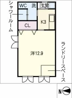 アマルフィー【1階】の間取り