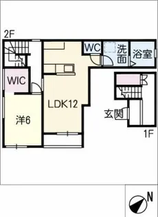 南ヶ丘コート【2階】の間取り