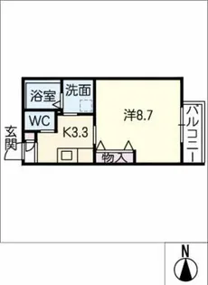 グラン ワイズ【2階】の間取り