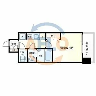 Quintet JOTONOE【2階】の間取り