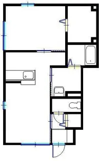 サンクレスト【1階】の間取り