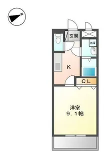 コンフォール【1階】の間取り