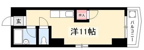 イトーマンション【303号室】の間取り
