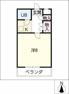 フォレストーン88【2階】の間取り