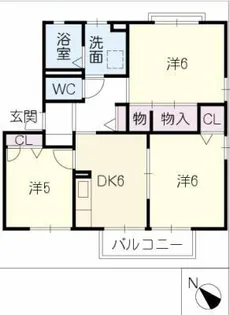 テラセ・ヴィータ【2階】の間取り