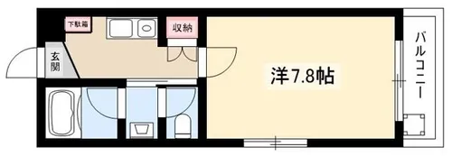グランドシャトーK1【3階】の間取り