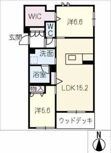 PETRA IKESHITA【1階】の間取り