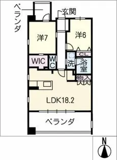 camellia garden【3階】の間取り