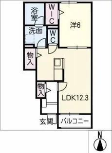 ティエラ リンピア【1階】の間取り
