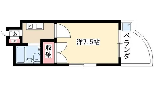 ルピナス栄【3階】の間取り