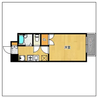マクシーズ博多【408号室】の間取り