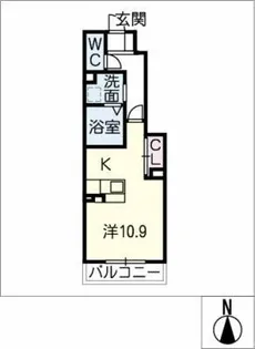 Port Royal【1階】の間取り
