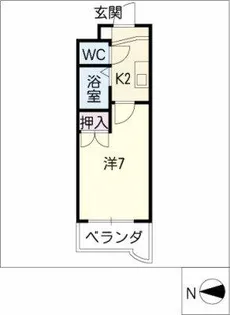 SPACE1ST【3階】の間取り