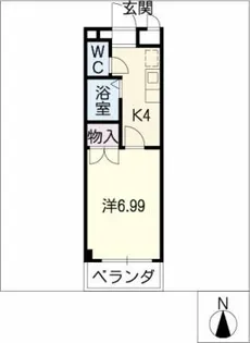 S・アビタシオン【5階】の間取り