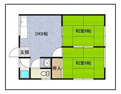 レイコーポ【202号室】の間取り