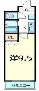ジョイフル明和【302号室】の間取り
