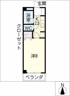 サンセール塩釜【3階】の間取り