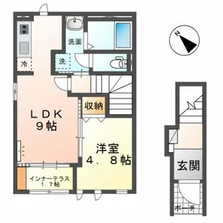 スイート【2階】の間取り