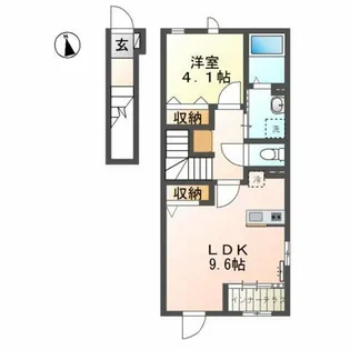 グレイス【2階】の間取り