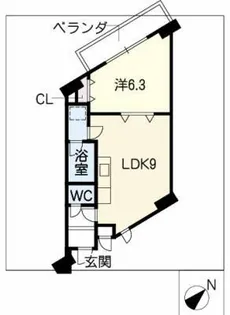 パレスHAKUHO【2階】の間取り