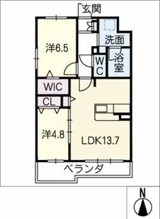 ソルジェンテ【2階】の間取り