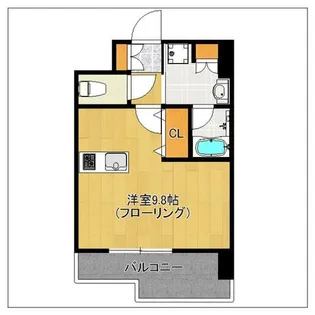 エンクレスト博多THETIME【2階】の間取り