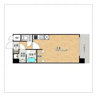 LANDIC S4173【8階】の間取り