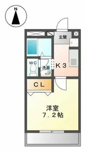 パラシオン元町【2階】の間取り