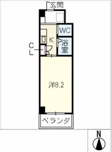 サニーデール【3階】の間取り