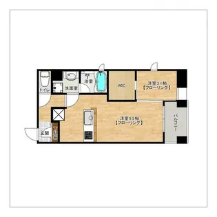 ブラン・スタイル博多【3階】の間取り