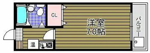 エスティライフ喜志駅前【3階】の間取り