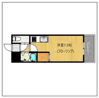 シャトレ和白【102号室】の間取り