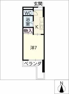 アートヒル昭南【3階】の間取り