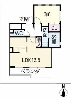 グラン・エスパスⅡ【3階】の間取り