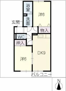 プチドリーム【1階】の間取り